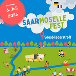 Werbeplakat für die Aktion Saar Moselle