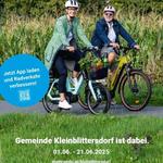 Plakat von der Aktion Stadtradeln 2025