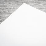 Blank white mock up book